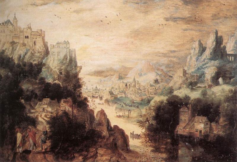  Landscape with Christ and the Men of Emmaus fdg